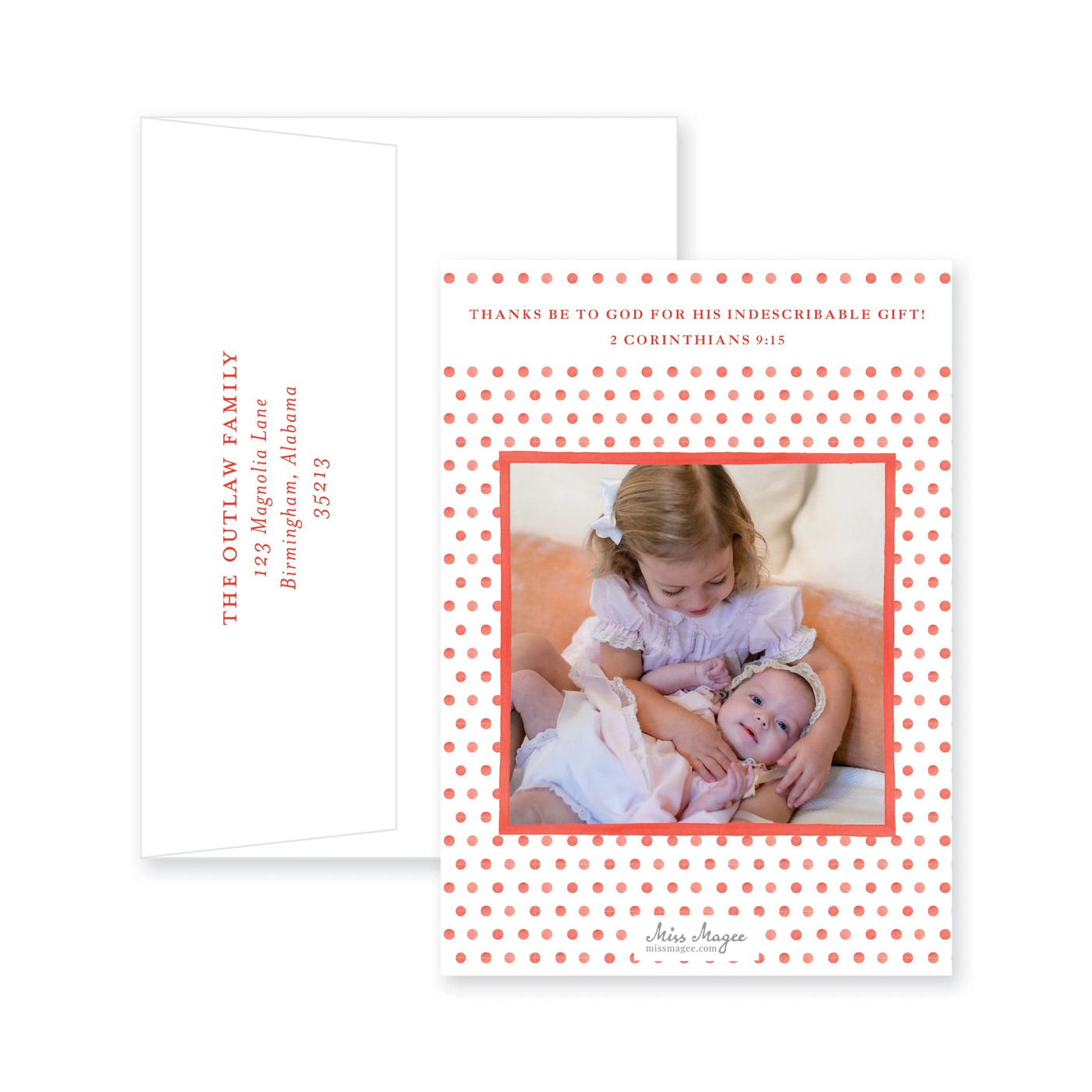 Fun Presents Vertical Christmas Card