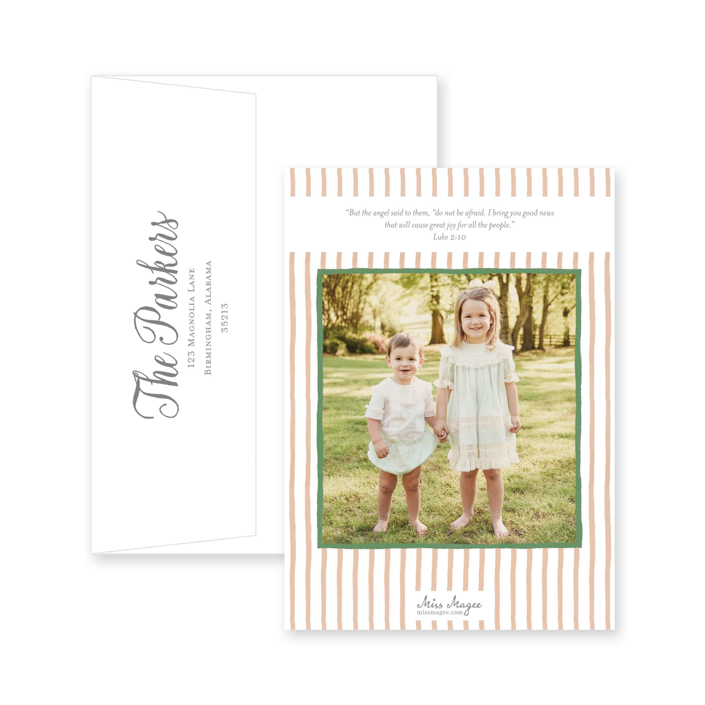 Eucalyptus Garland Christmas Card