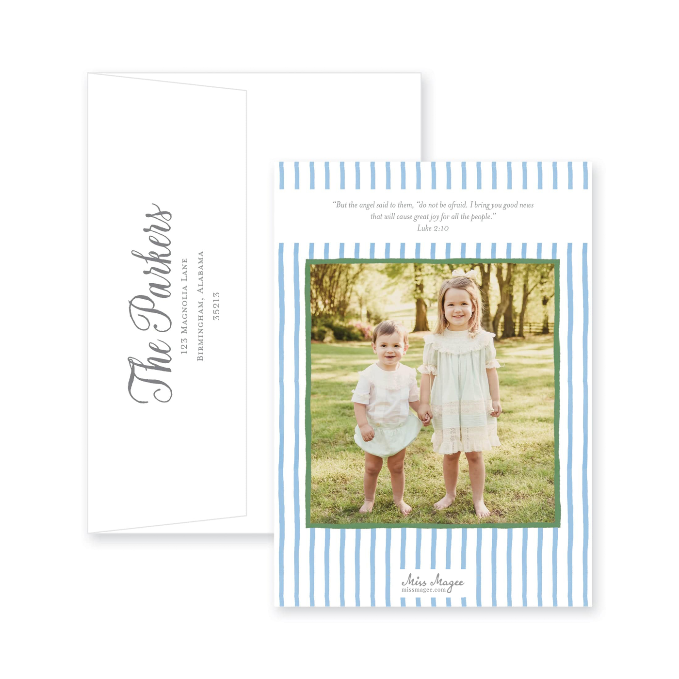 Eucalyptus Garland Christmas Card