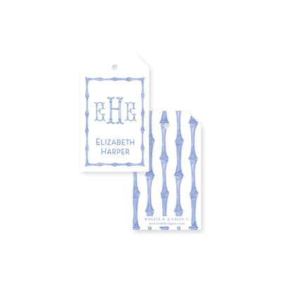 Chinoiserie Bamboo Gift Tag