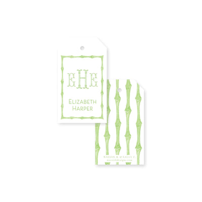 Chinoiserie Bamboo Gift Tag