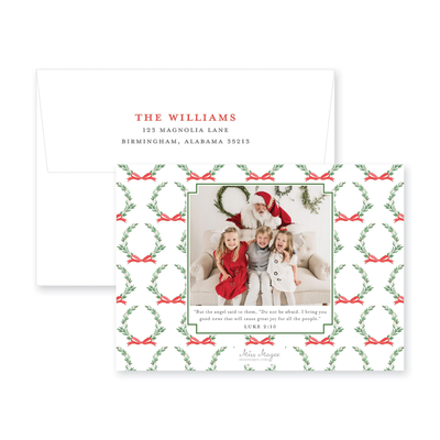 Joy Wreath Horizontal Christmas
