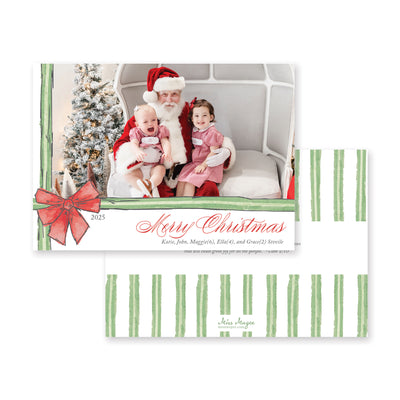 All Wrapped Up Horizontal Christmas Card