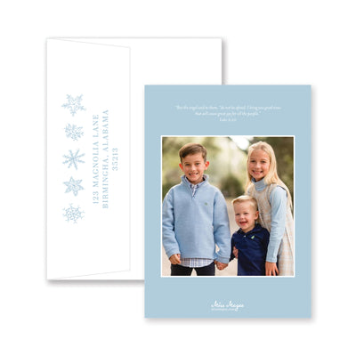 Snowflake Christmas Card