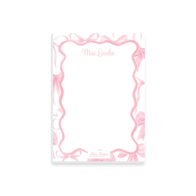Big Bows Notepad