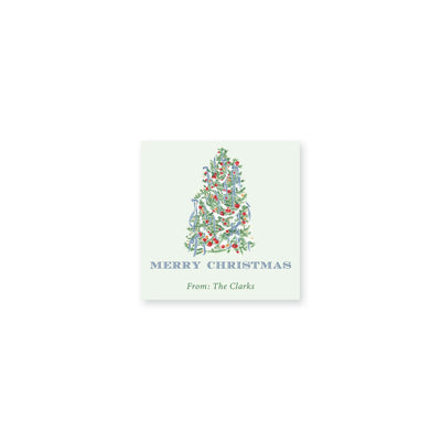Adorned Tree Christmas Stickers