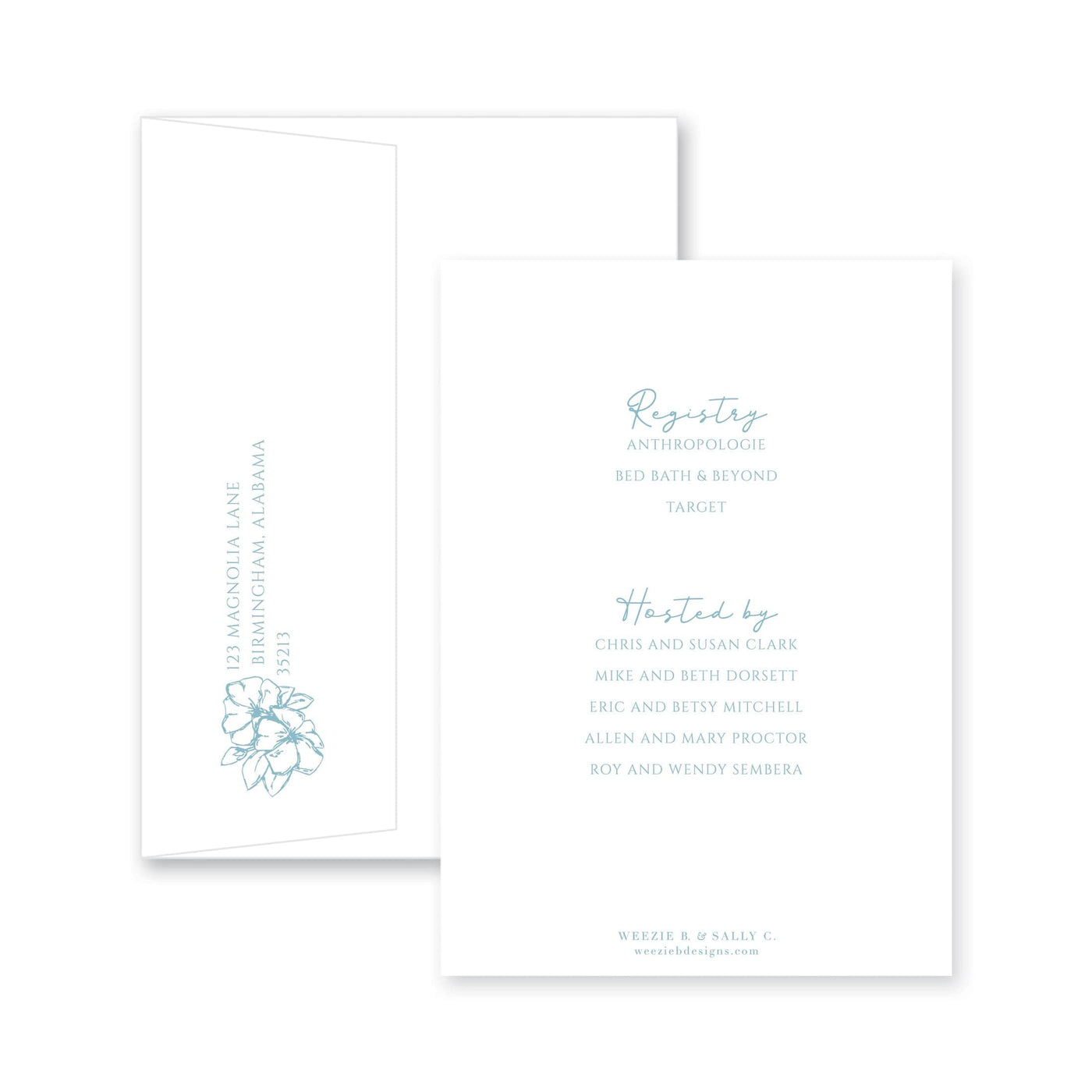 Weezie B. Designs | Blossoming Engagement Party