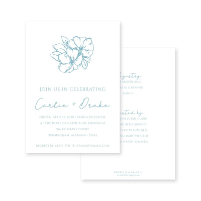 Weezie B. Designs | Blossoming Engagement Party