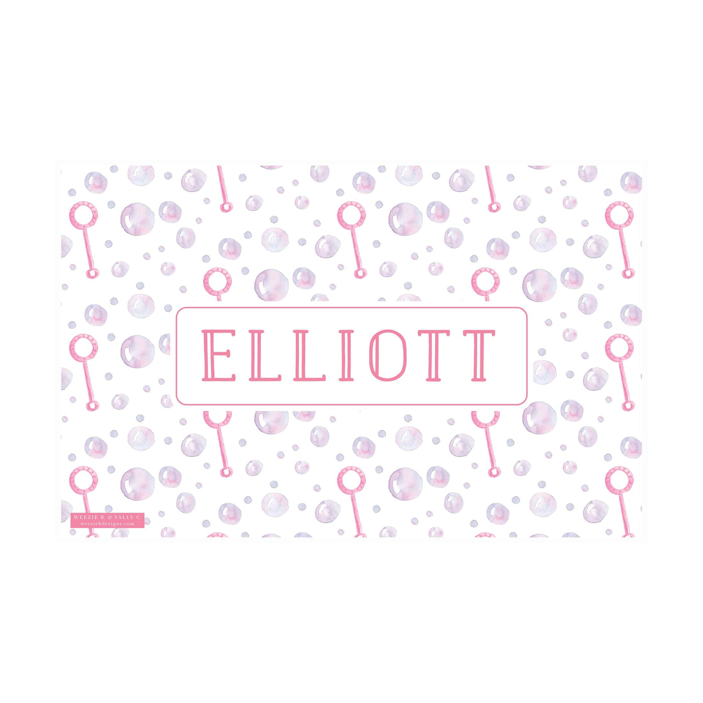 Bubbles Placemat