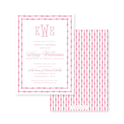 Chinoiserie Bamboo Bridal Shower