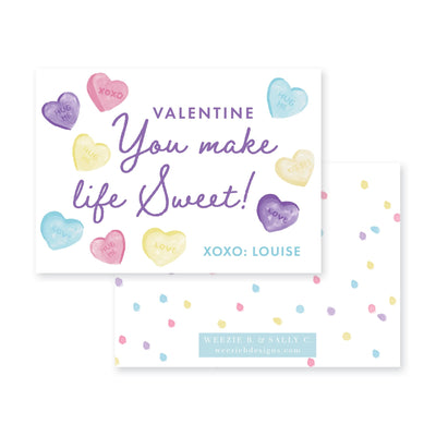 Candy Hearts Valentine