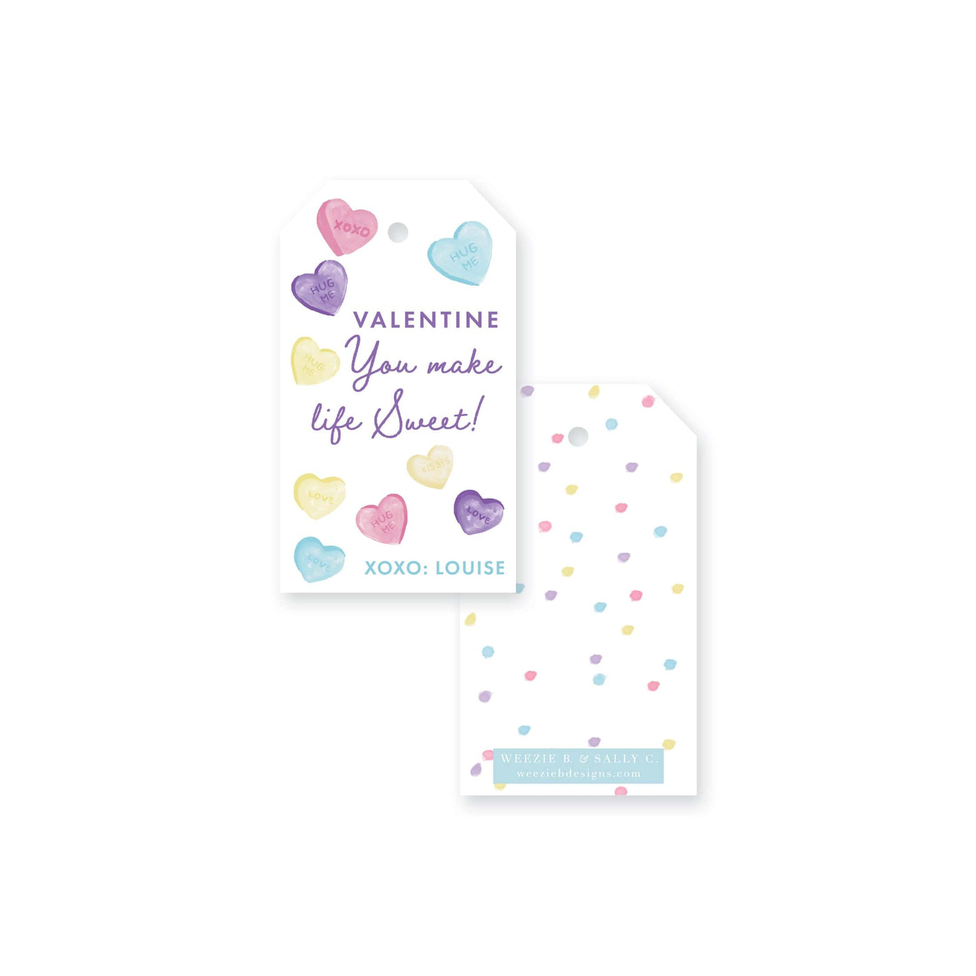 Candy Hearts Valentine