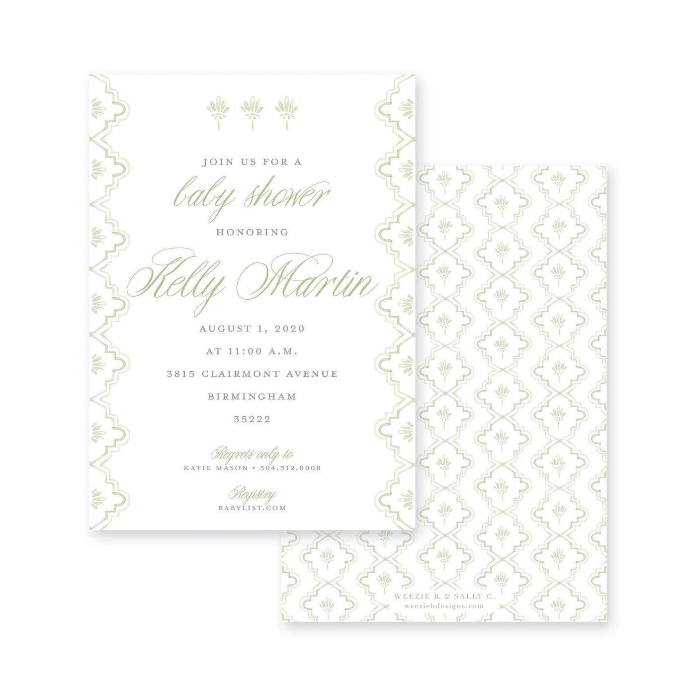 Chantilly Lace Baby Shower