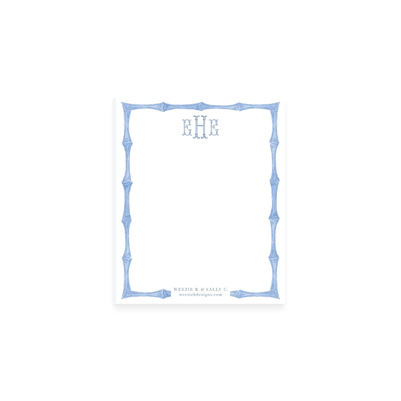 Chinoiserie Bamboo Notepad