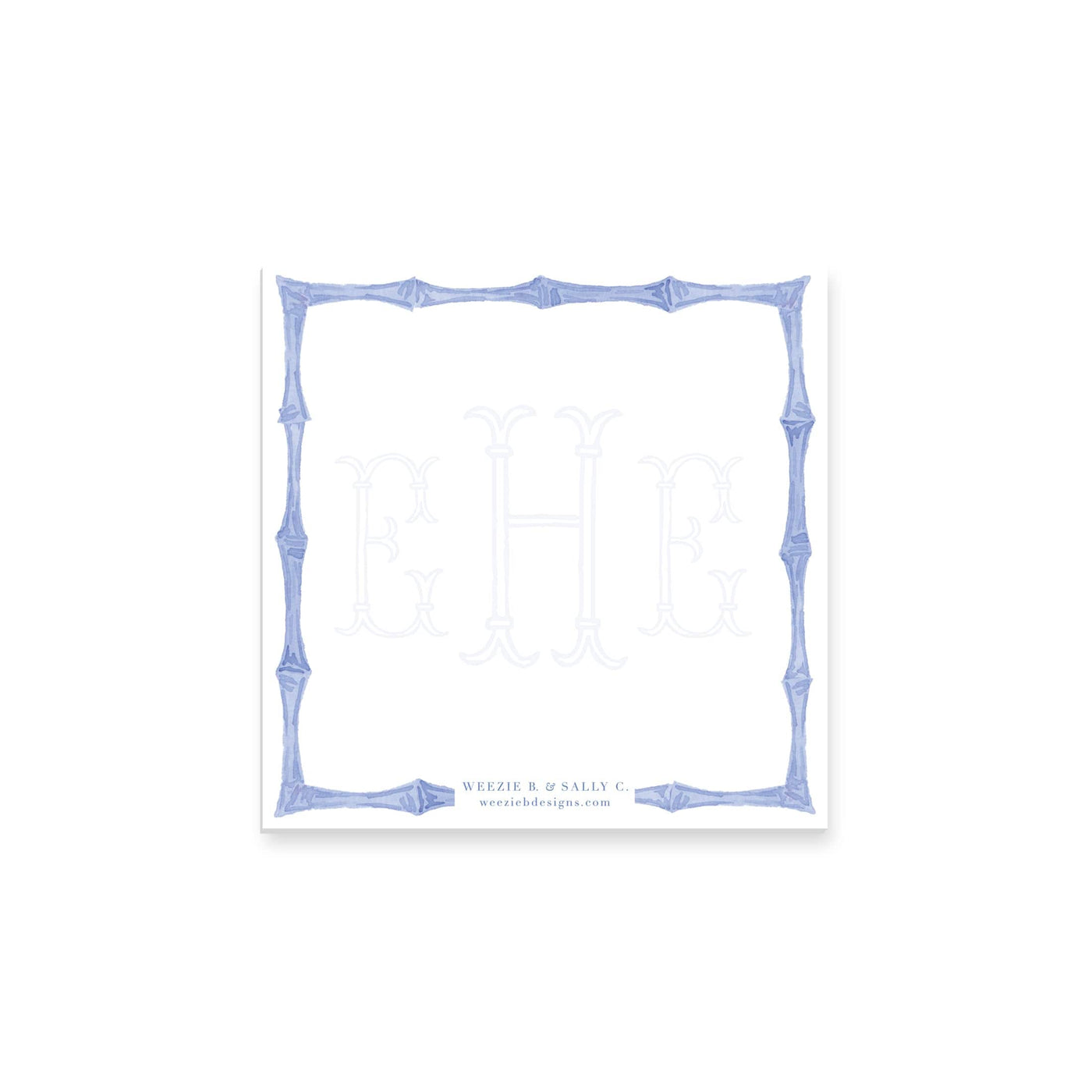 Chinoiserie Bamboo Notepad