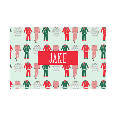 Christmas Cookies and Pajamas Placemat
