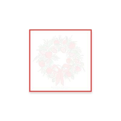 Citrus Wreath With Ribbon Notepad