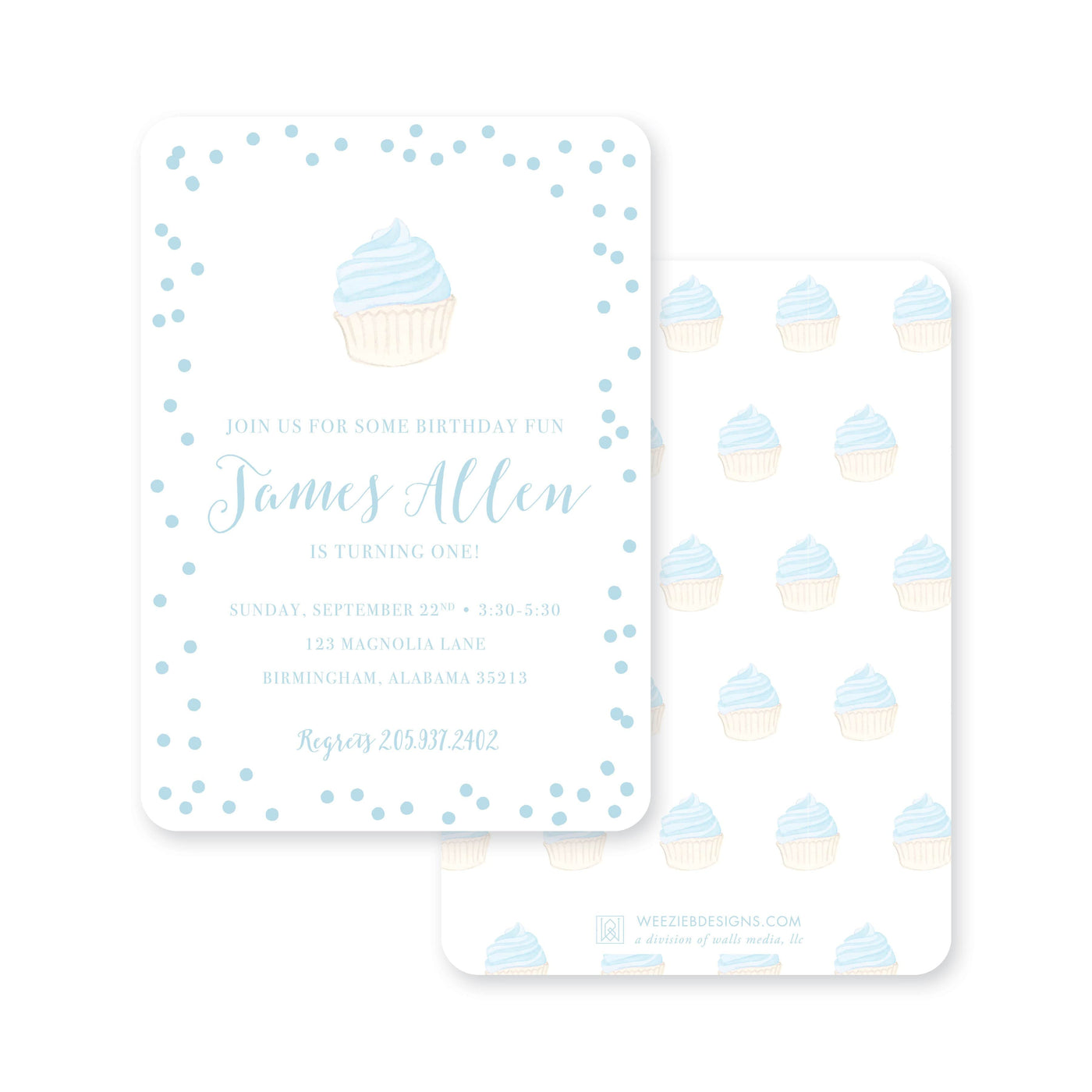 Confetti & Cupcake Birthday
