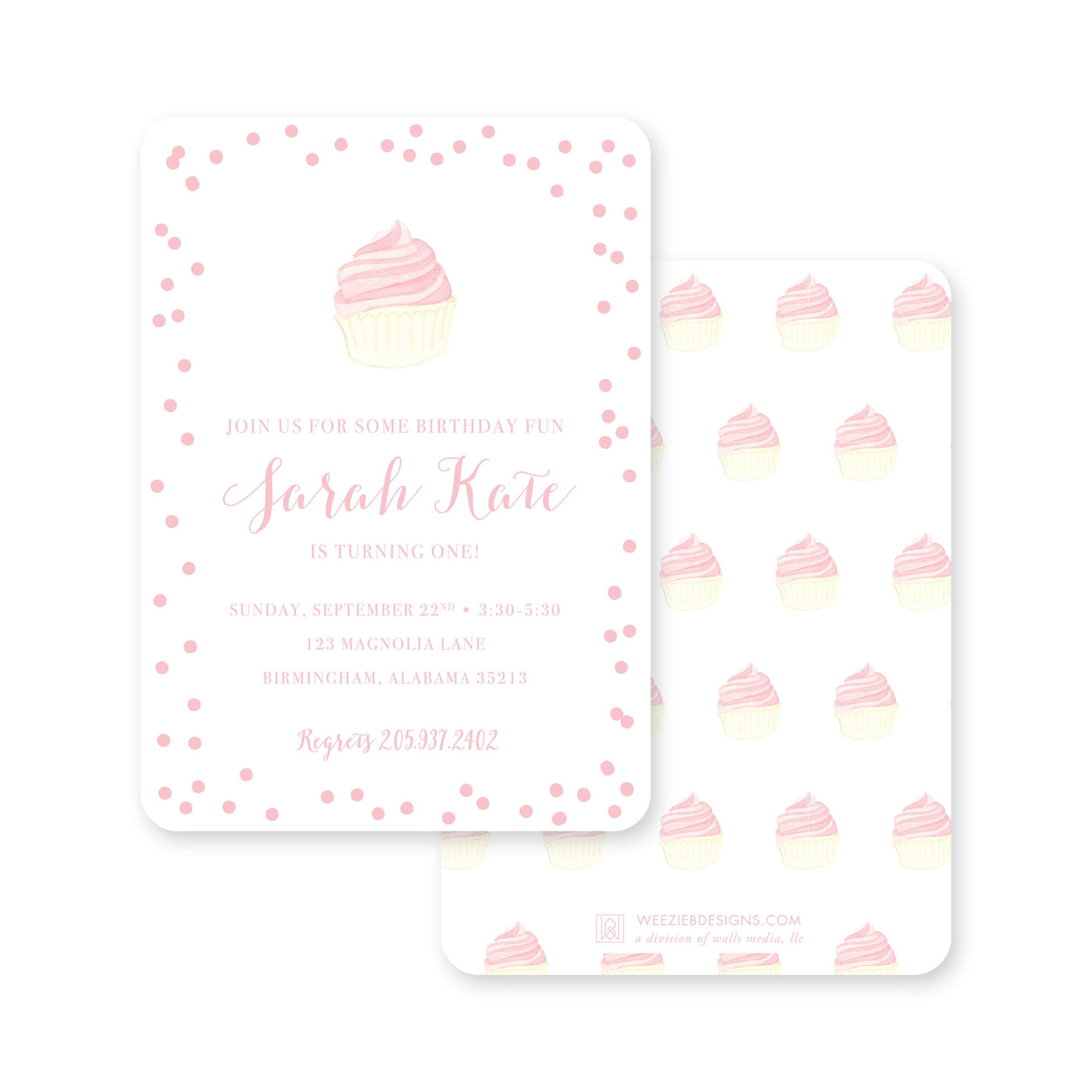 Confetti & Cupcake Birthday