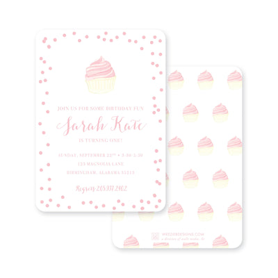 Confetti & Cupcake Birthday