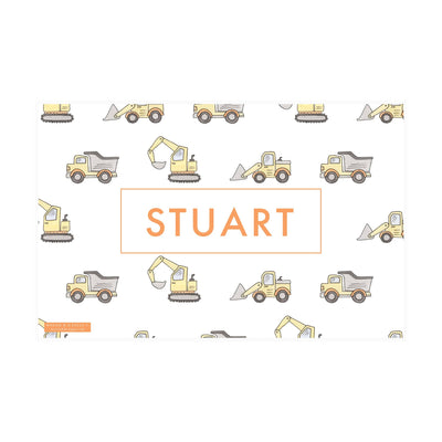 Weezie B. Designs | Construction Placemat