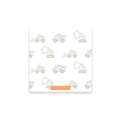 Weezie B. Designs | Construction Notepad