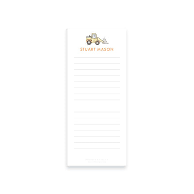 Weezie B. Designs | Construction Notepad