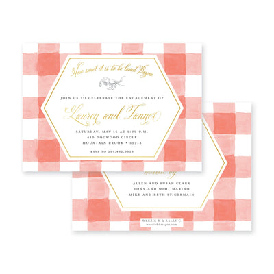 Weezie B. Designs | Loved "Bayou" Invitation