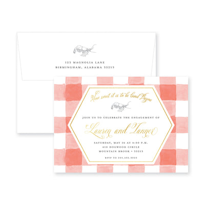 Weezie B. Designs | Loved "Bayou" Invitation