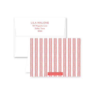 Cutesie Frame Folded Note Card
