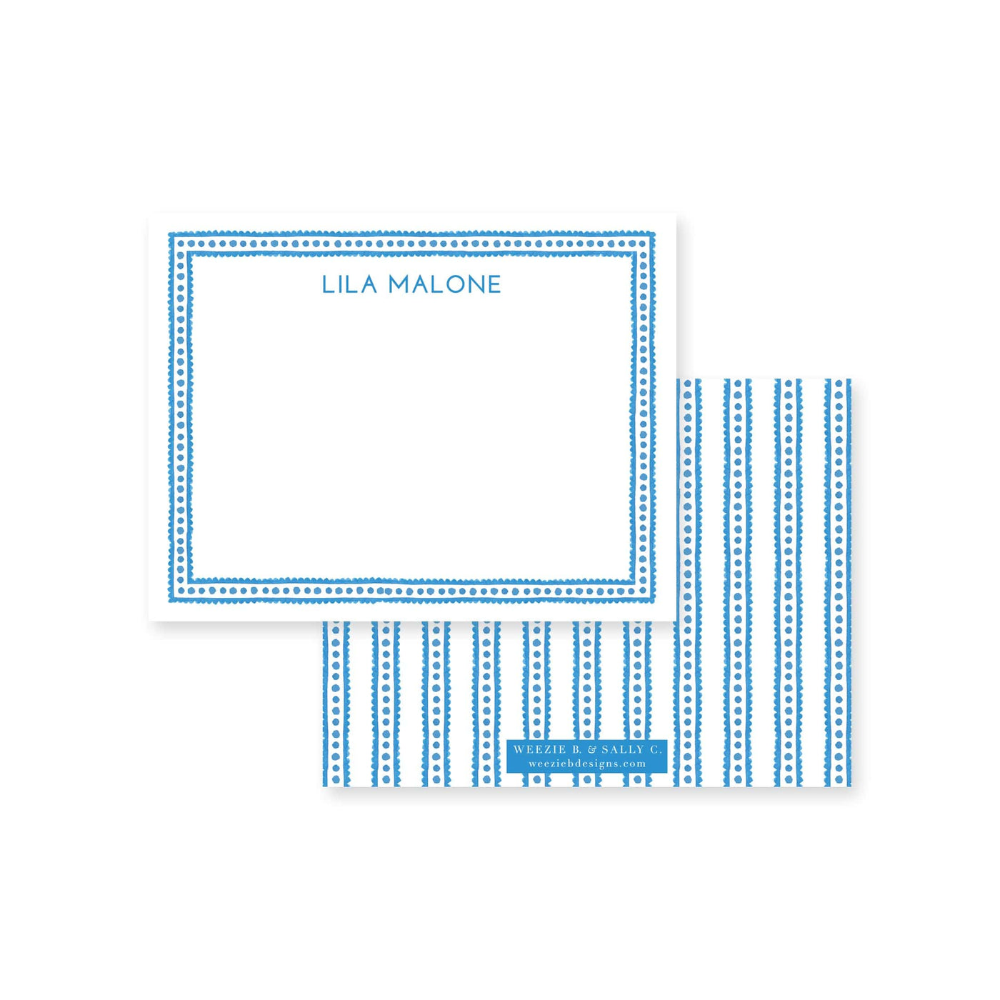 Cutesie Frame Flat Note Card