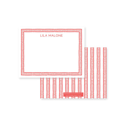 Cutesie Frame Flat Note Card