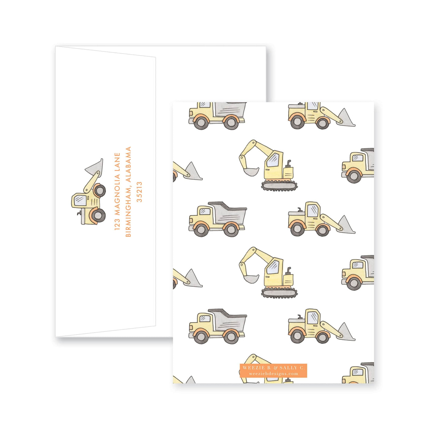 Weezie B. Designs | Dig This Birthday Invitation