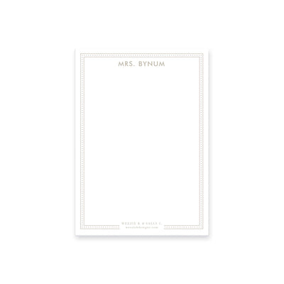 Dot Line Notepad