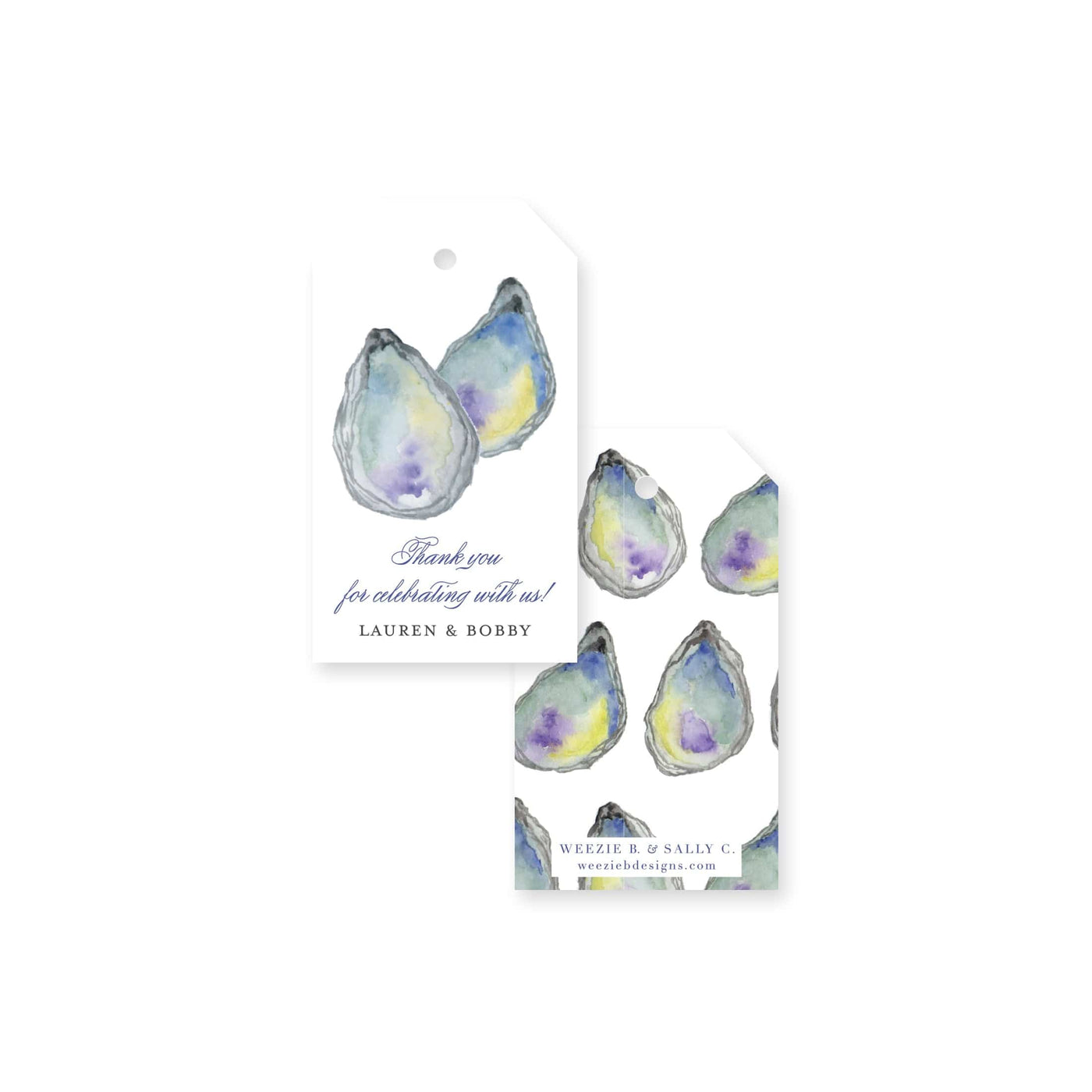 Oyster Gift Tag