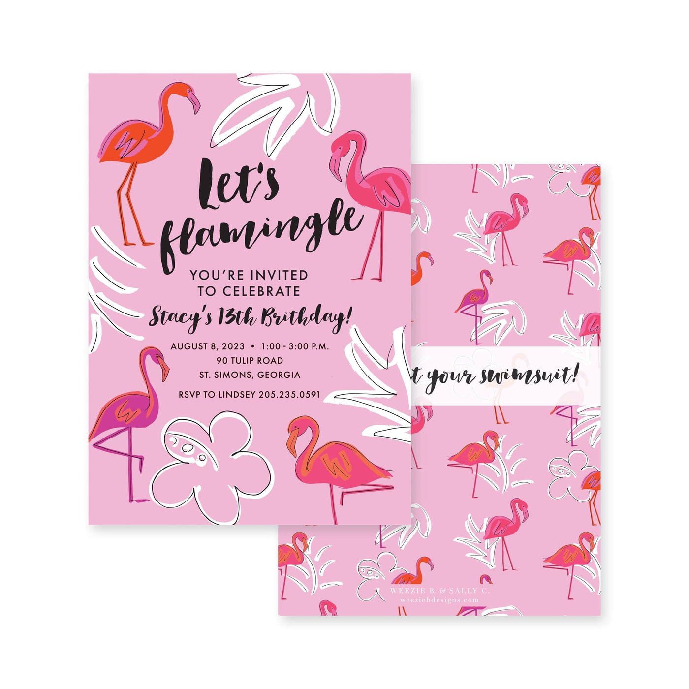 Flamingo Birthday