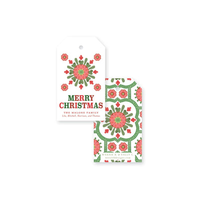 Florella Christmas Gift Tag