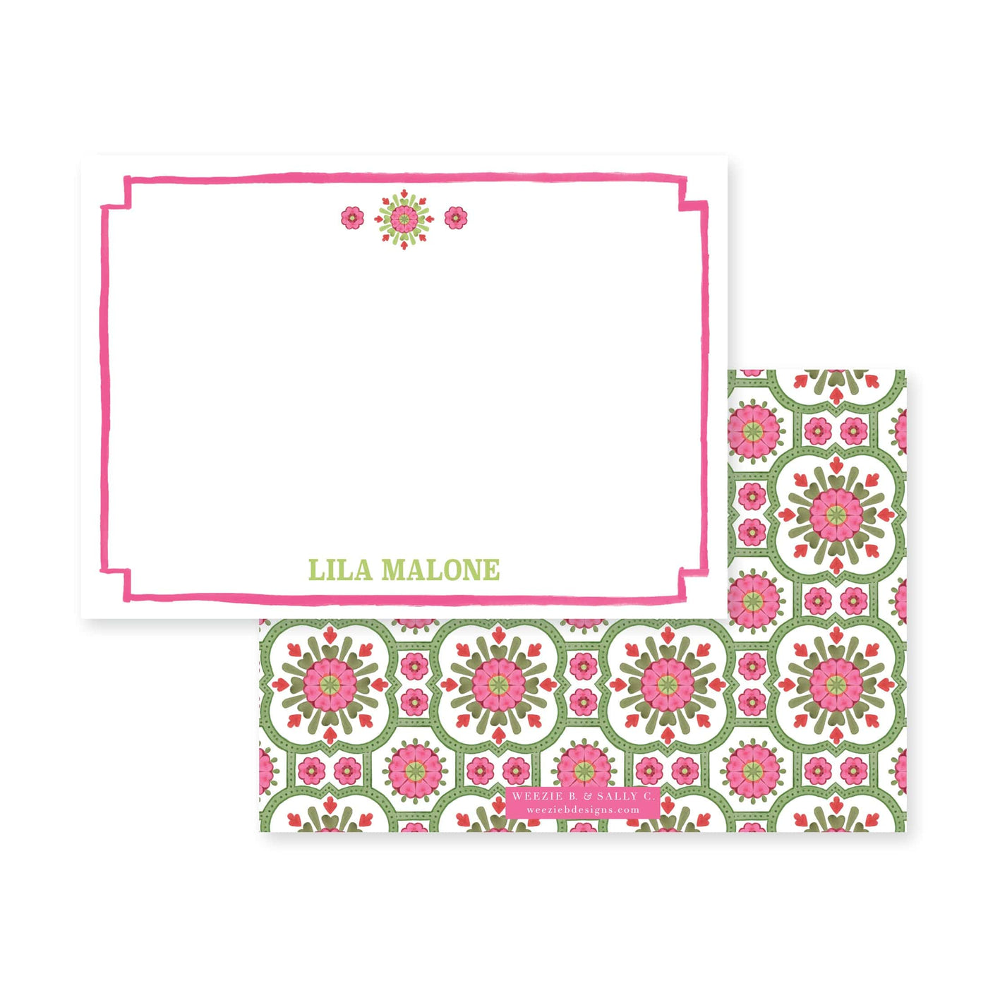 Florella Flat Note Card