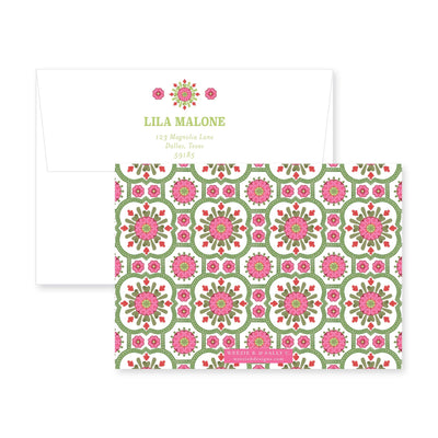 Florella Flat Note Card
