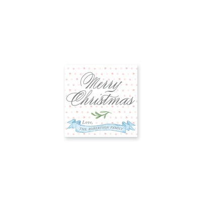 Fraser Ribbon Christmas Stickers