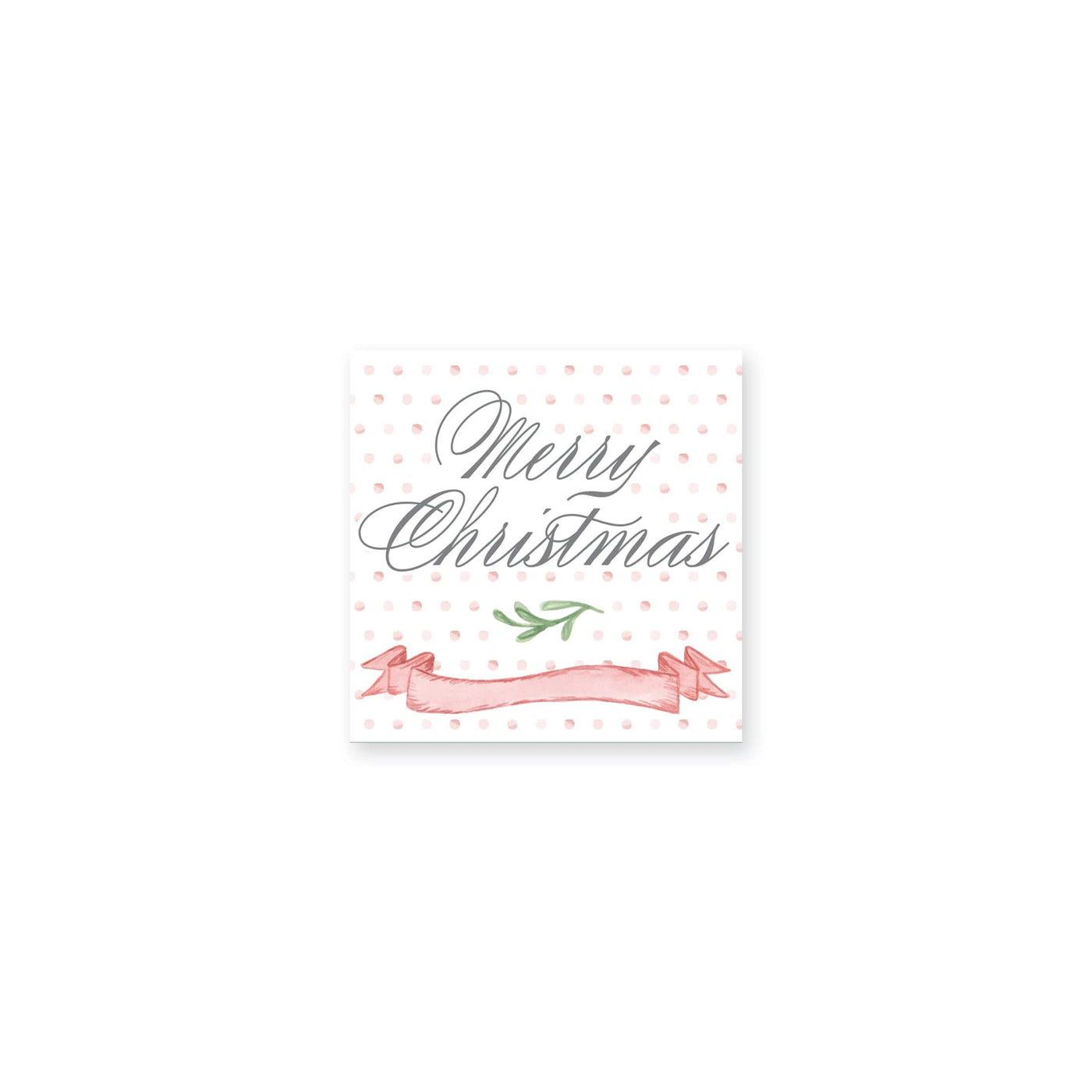 Fraser Ribbon Christmas Stickers