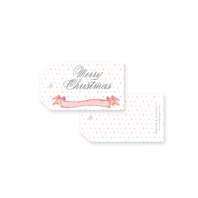 Fraser Ribbon Christmas Tag