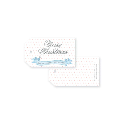 Fraser Ribbon Christmas Tag