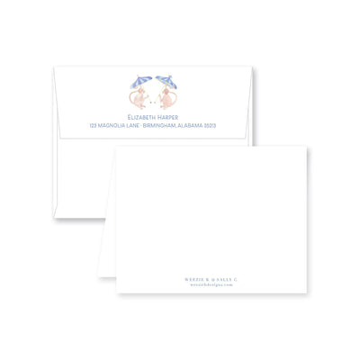 Funky Monkey Folded Note Card