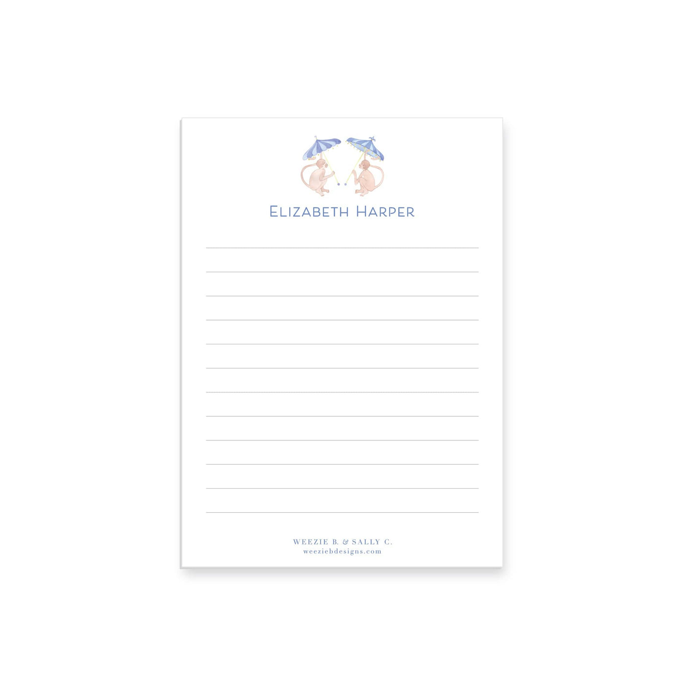 Funky Monkey Notepad