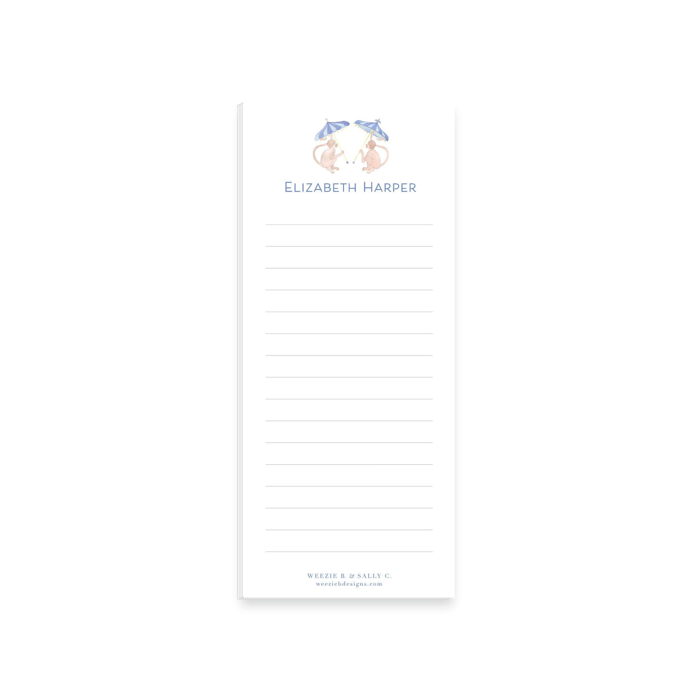 Funky Monkey Notepad