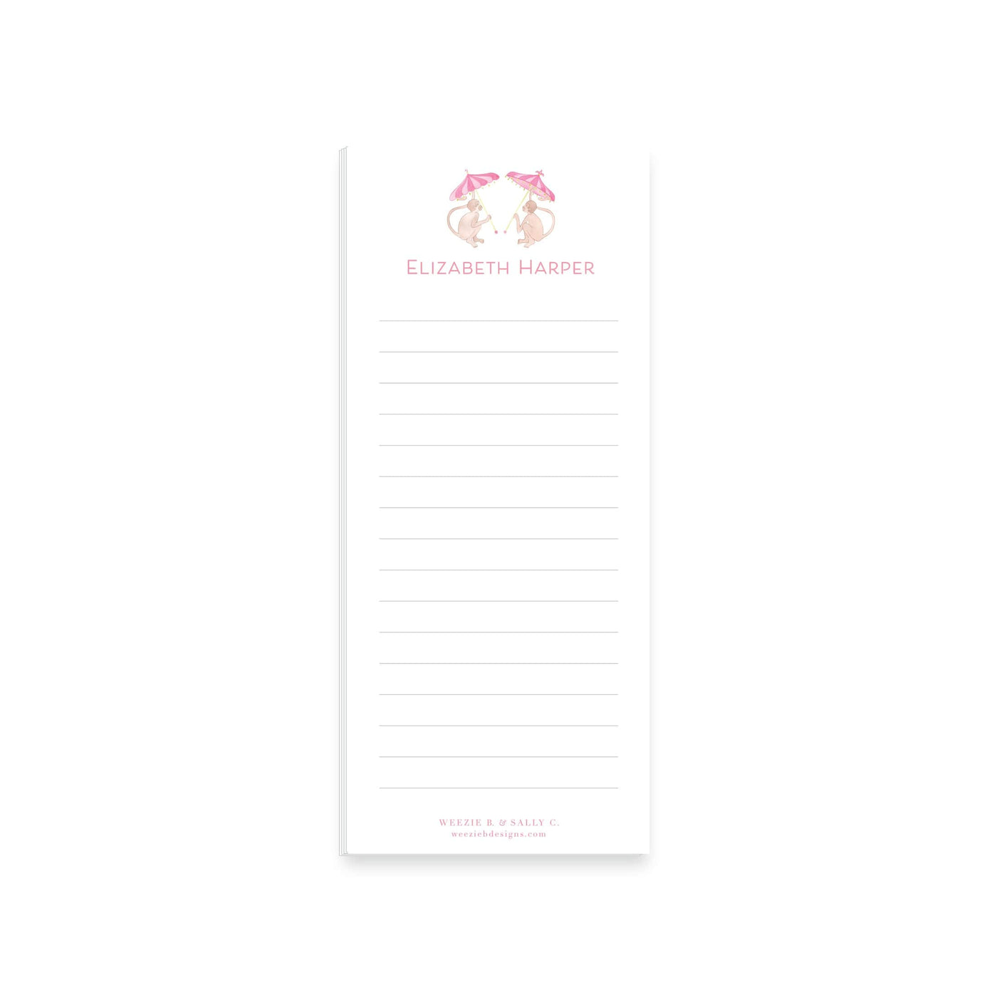 Funky Monkey Notepad
