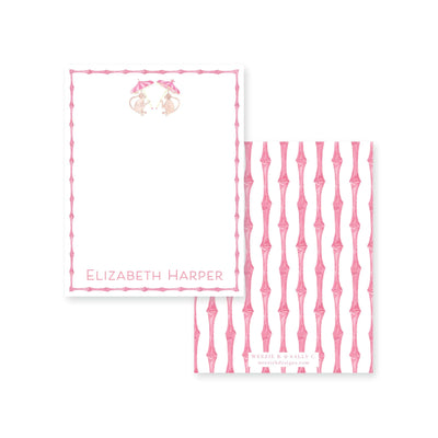 Funky Monkey Flat Note Card
