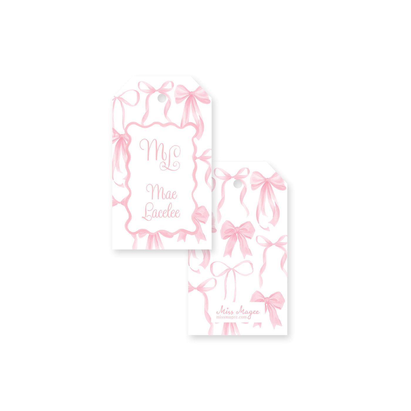 Big Bows Gift Tag