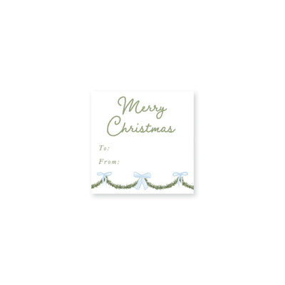 Holiday Garland Christmas Stickers
